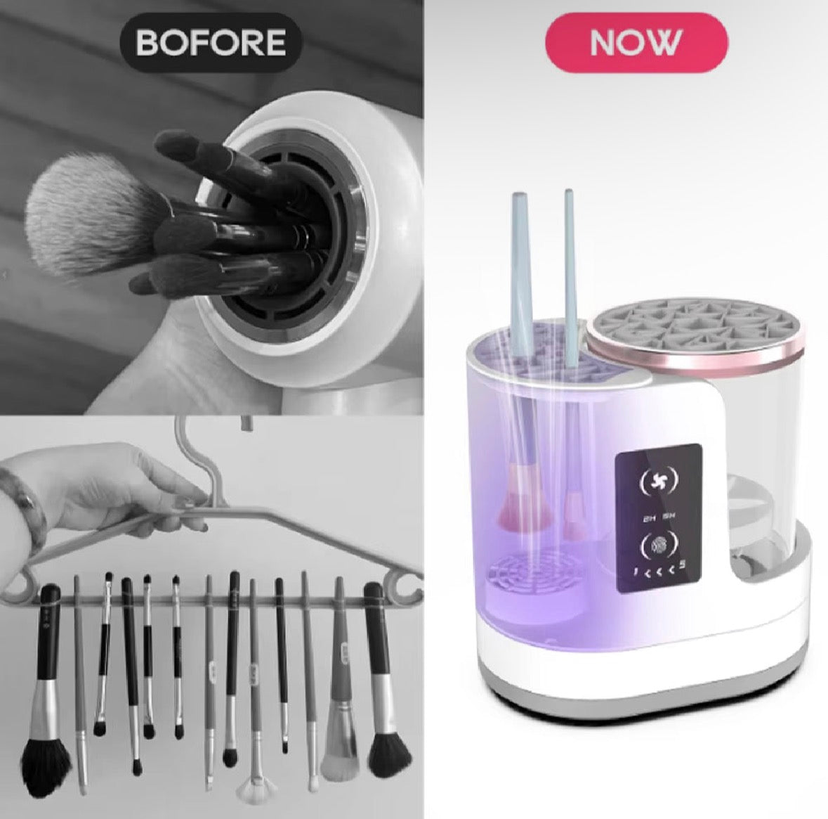 Orvella SpinClean Brush Cleaner